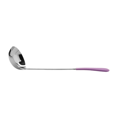 4 oz., 12.5" Stainless Steel Ladle w/ Mirror Finish and Cool-Grip Handle