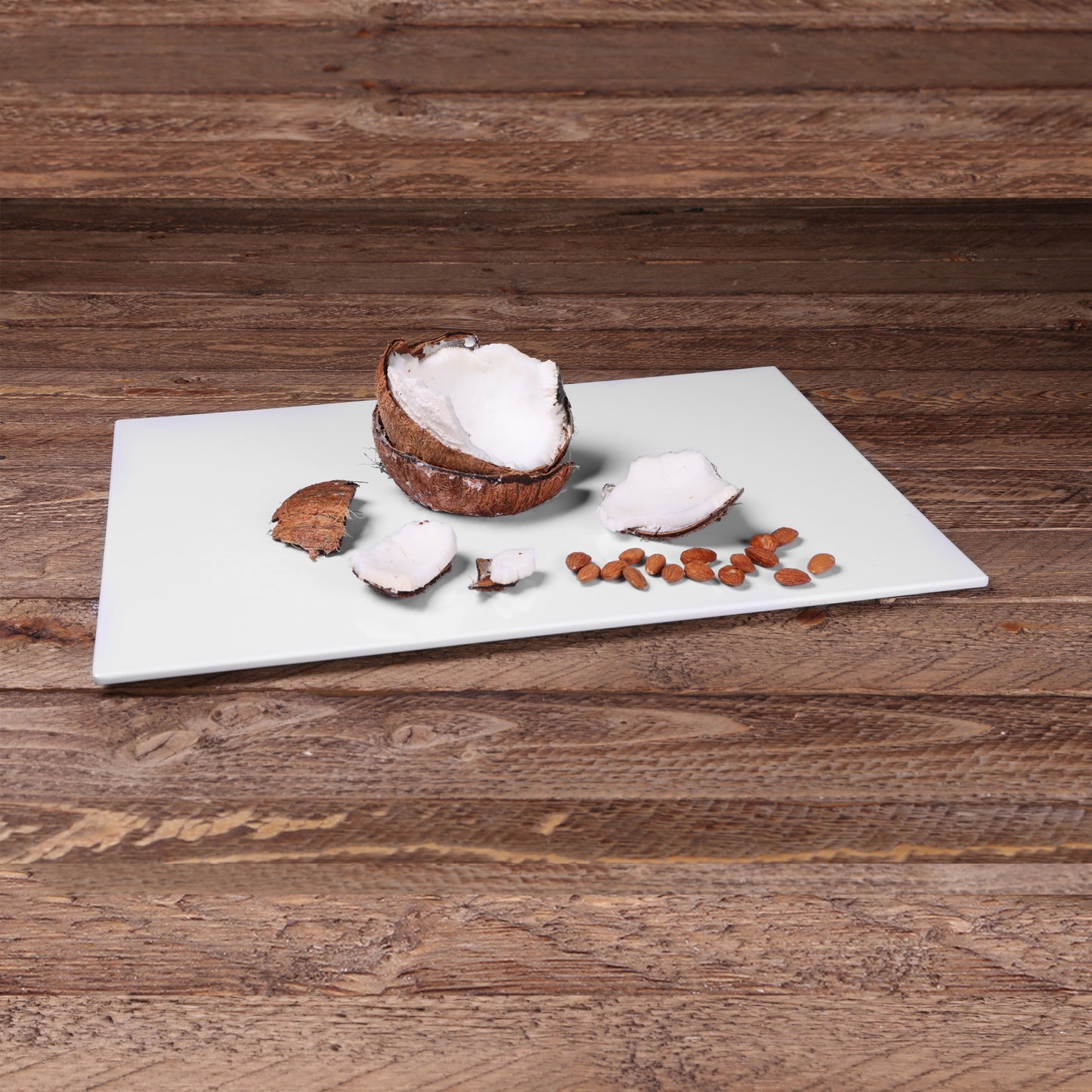 Melamine Rectangular Tray - White