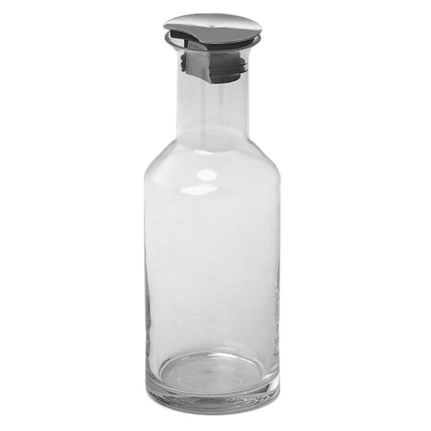 1.3 qt. Glass Carafe with Stainless Steel Lid. 3.9" dia.,