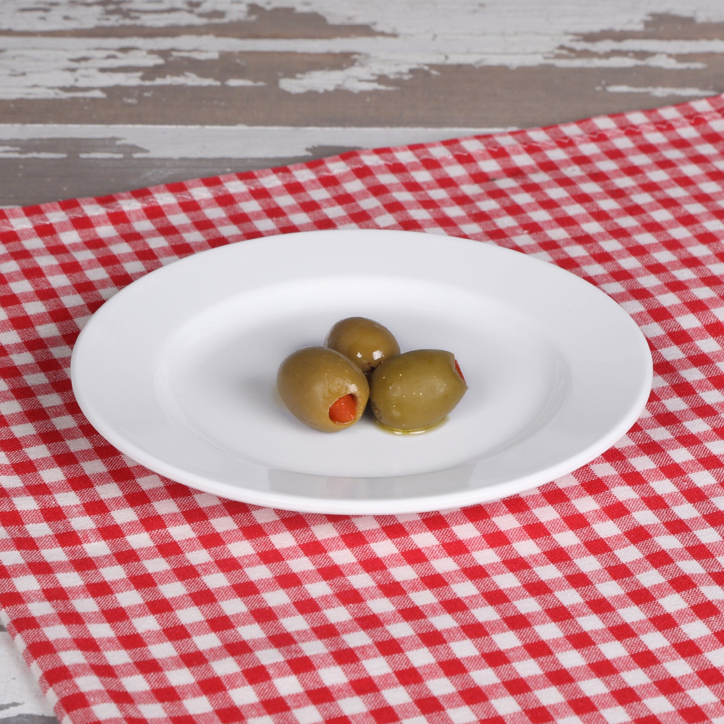 Melamine Round Saucer - White
