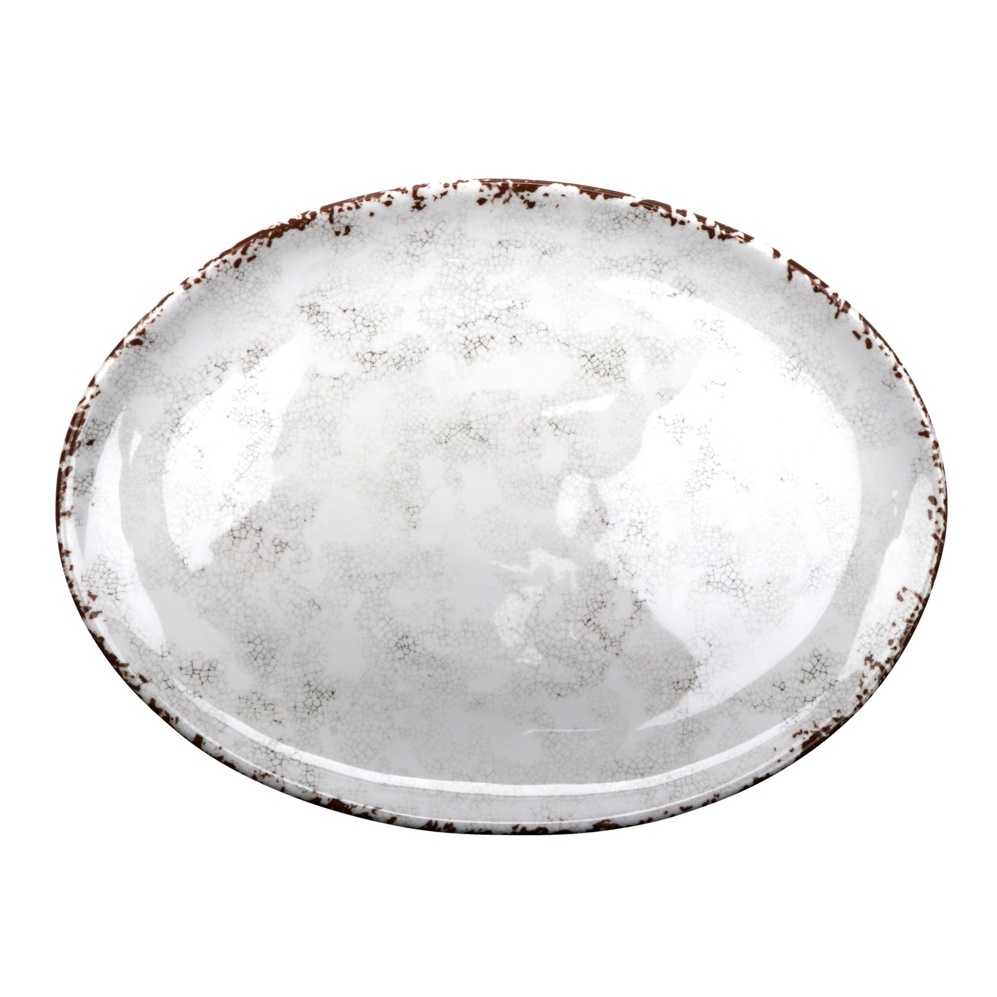 15" x 11" Melamine, Oval Platter, G.E.T French Mill