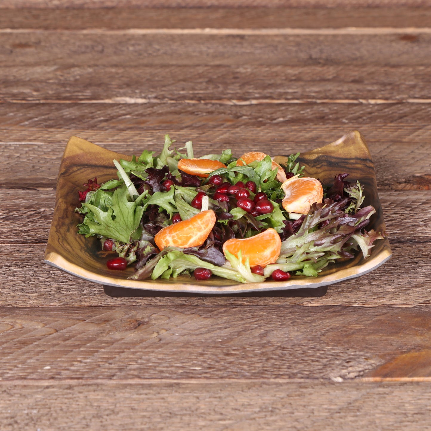 Melamine Square Plate - Sequoia