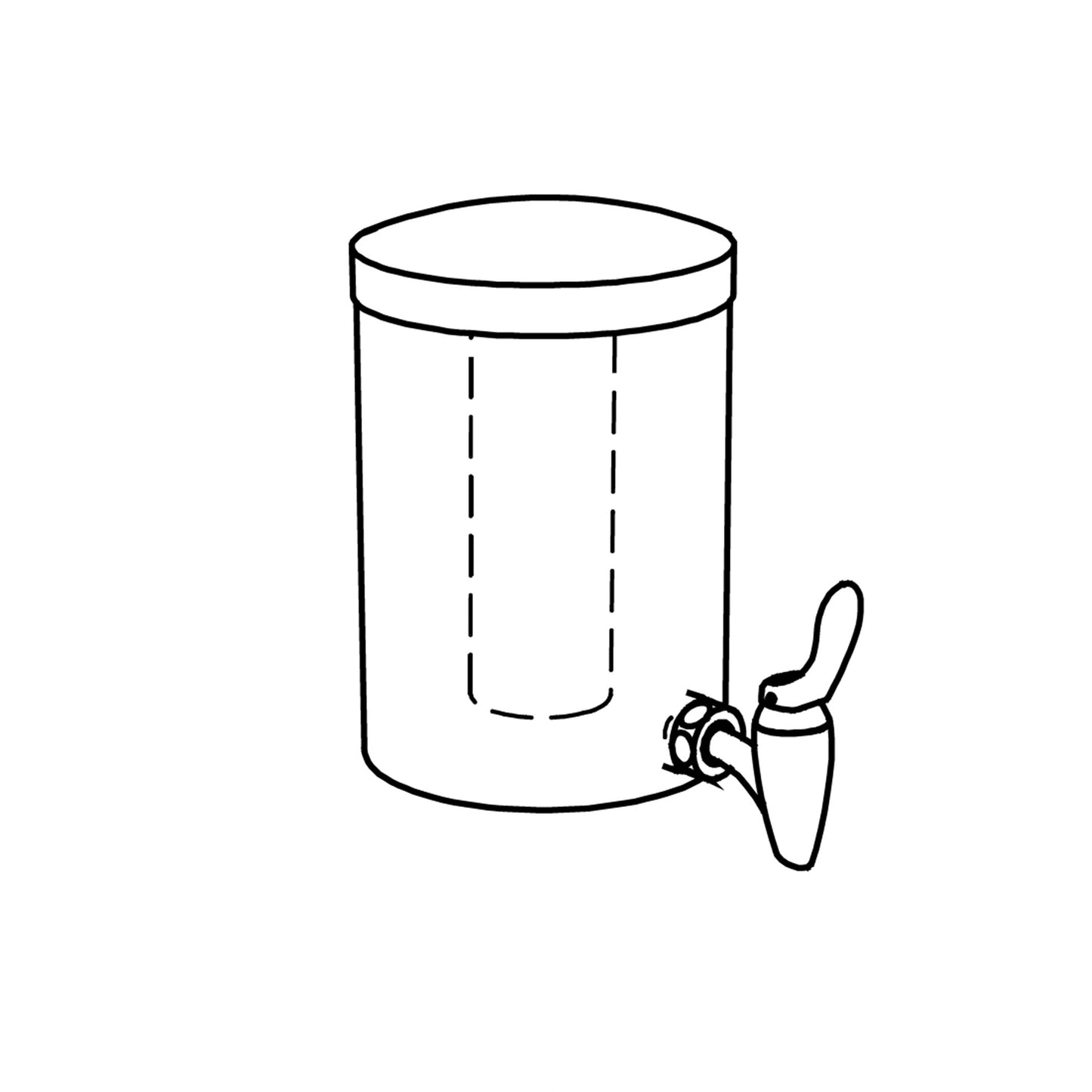 PURE NATURE Spare Juice Container for Juice Dispenser 2