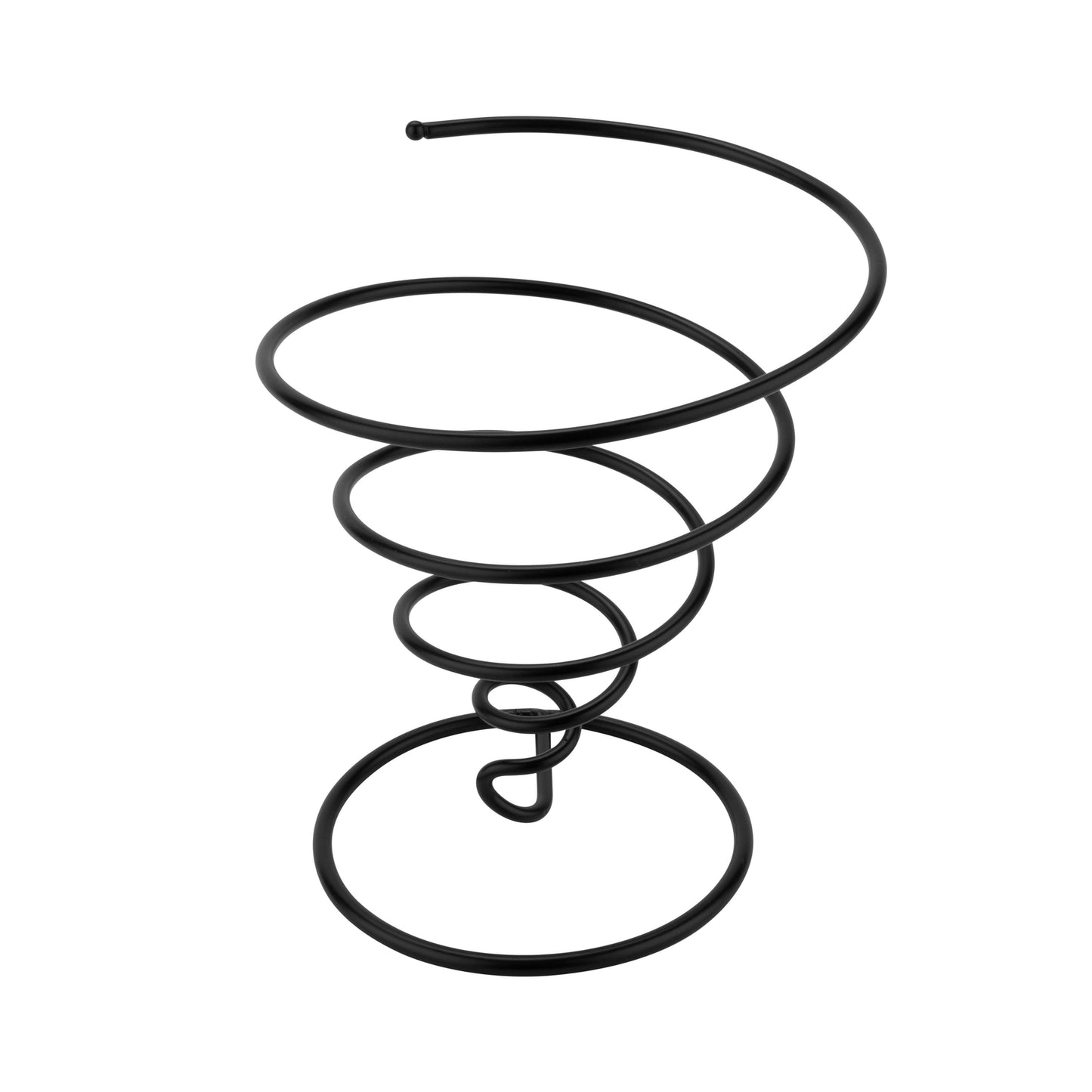 Metal Spiral Cone French Fry Holder