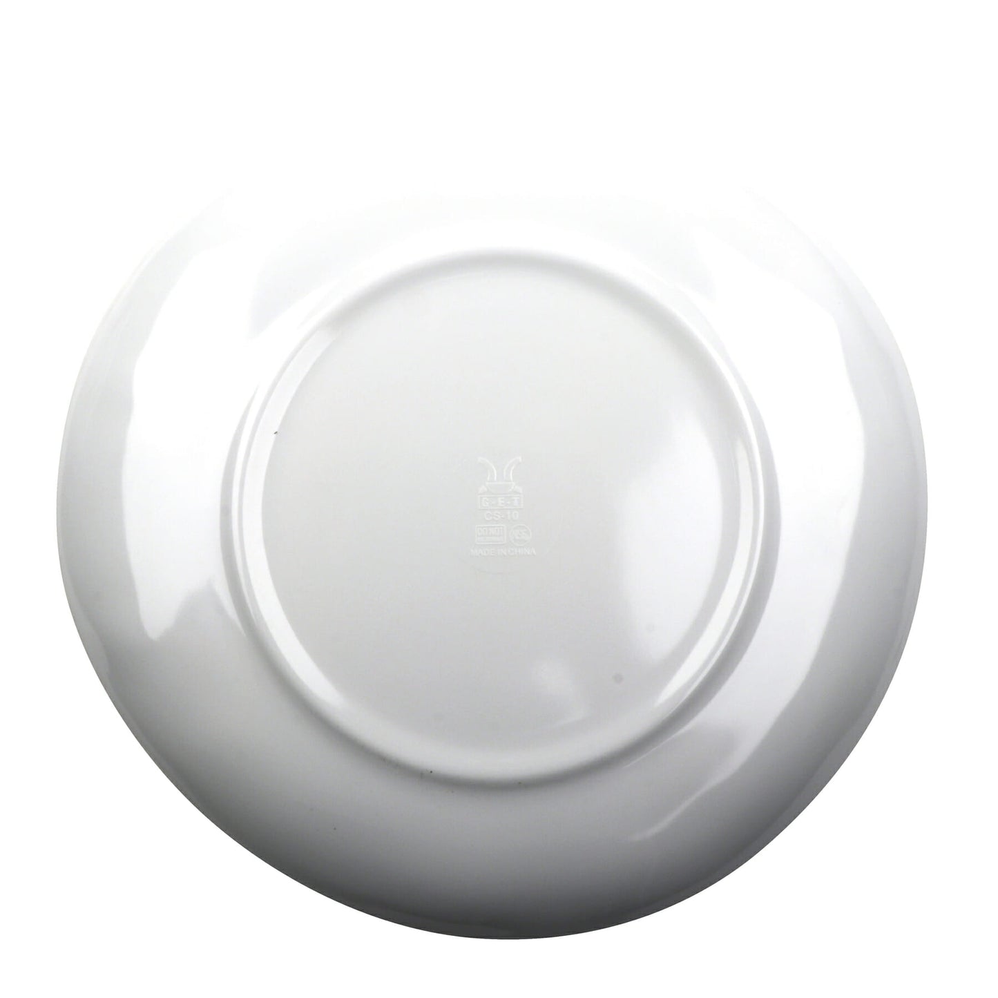 10.5" Irregular Round Coupe Plate (Set of 4 ea.)