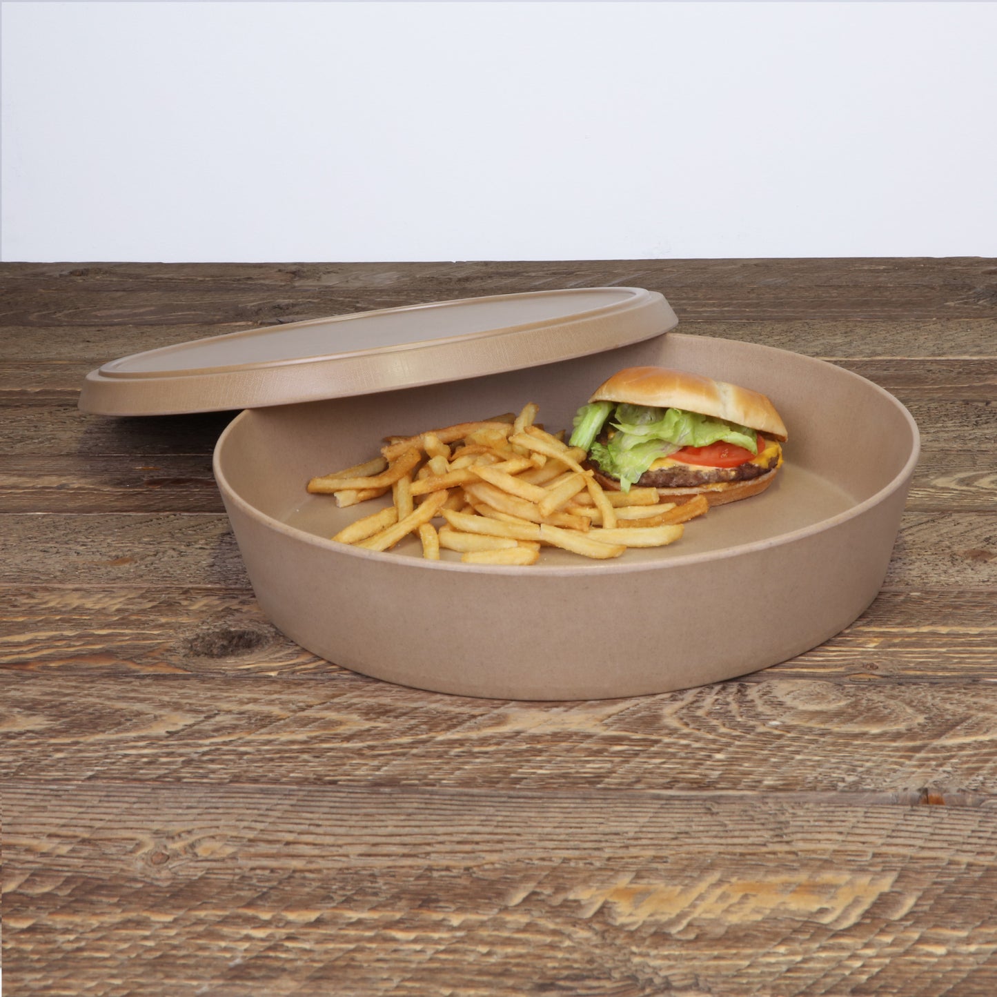 Melamine Bento Box Lid - Paper Bag