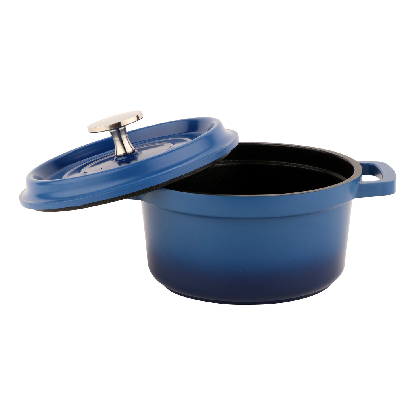 0.75 qt. (0.94 qt. Rim Full) 6" Induction Ready Round Dutch Oven w/ Lid, 2.86" Deep