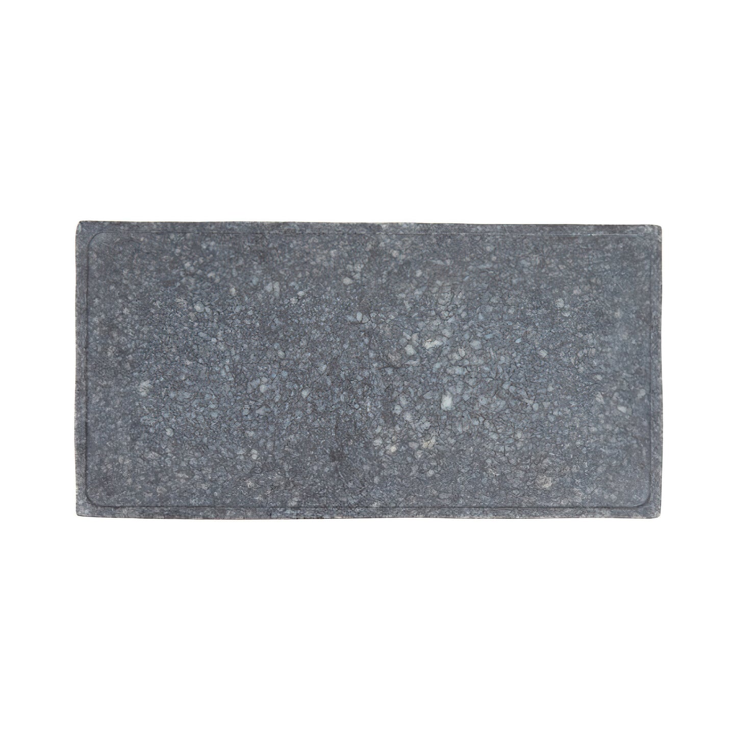 14" x 7" Faux Matte Granite Display w/Ridge