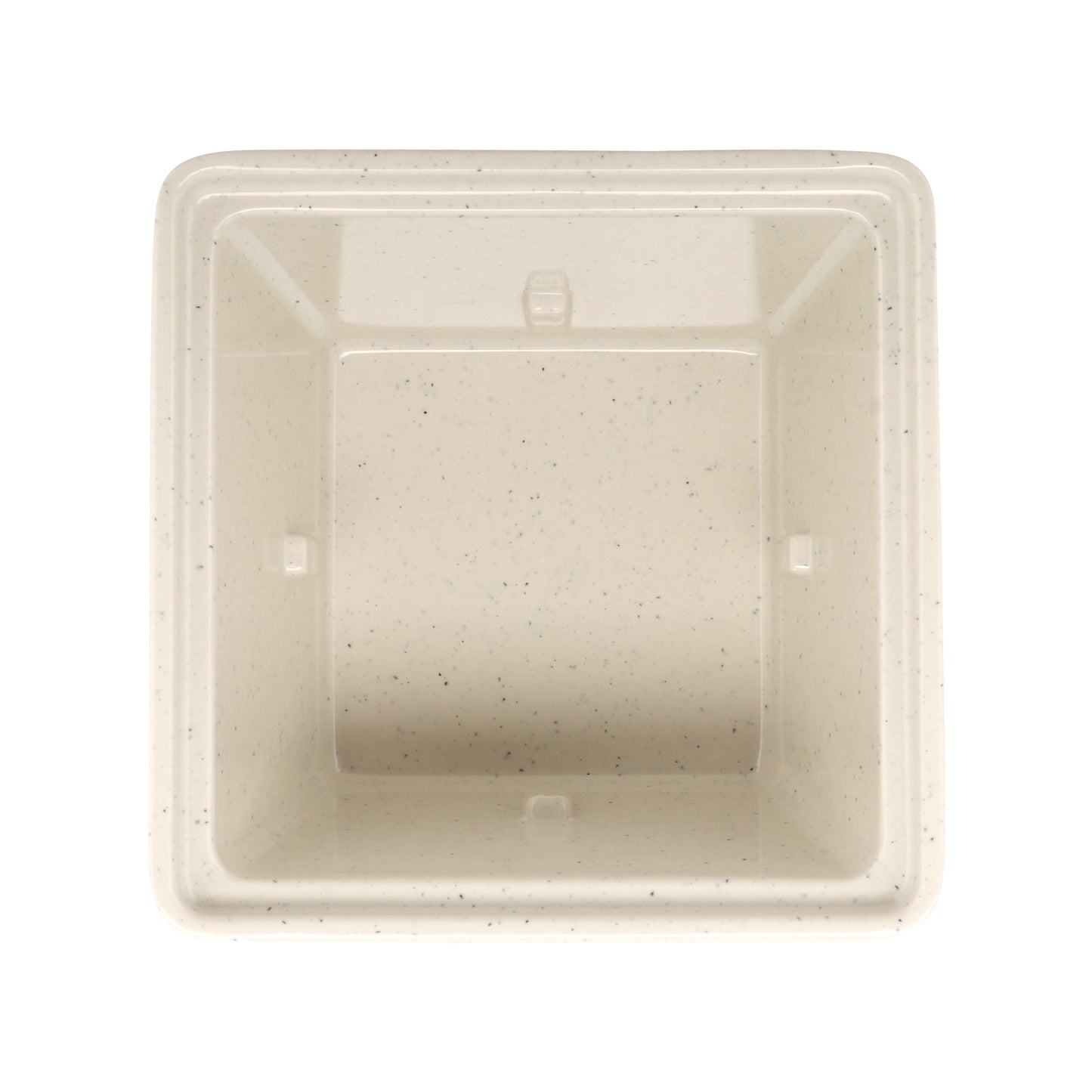 28 oz., 4.75" Square Crock, 3.25" Deep