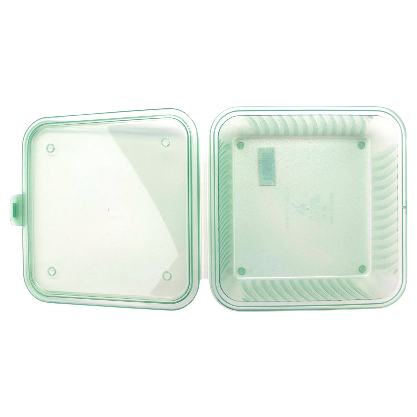 9'' x 9'' Flat Top Single Entree Food Container, 3.5" deep (Set of 4 ea.)