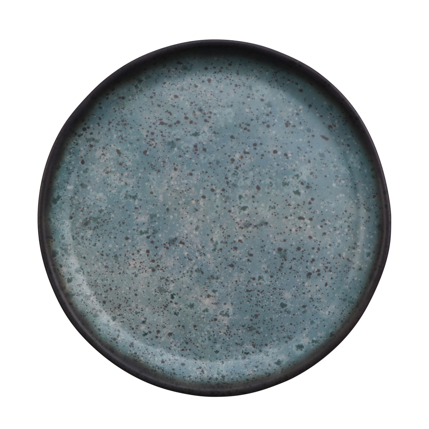 8" savor robin egg blue round melamine plate, 8"L x 8"W x 0.875"H, GET, cheforward