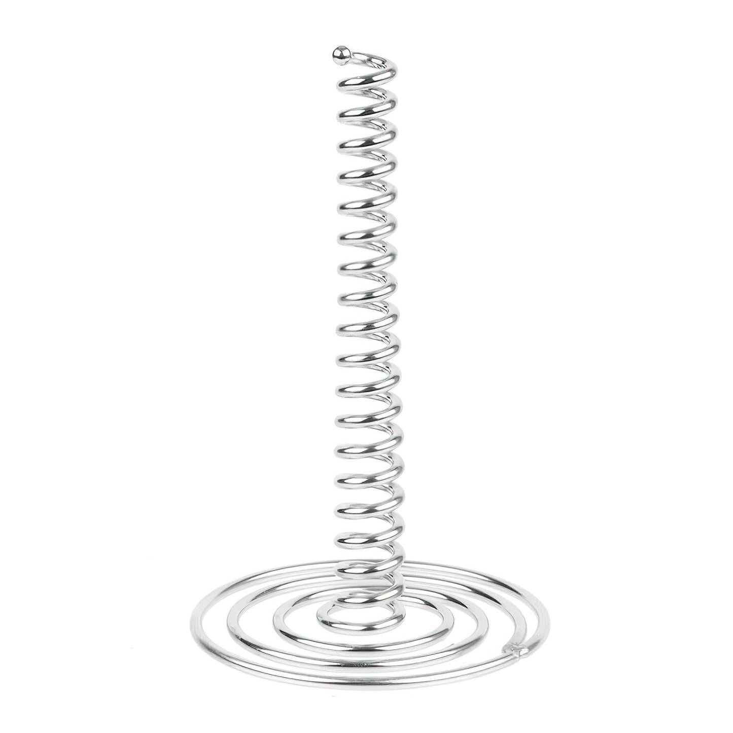 Tall Stainless Steel Spiral Onion Ring Tower