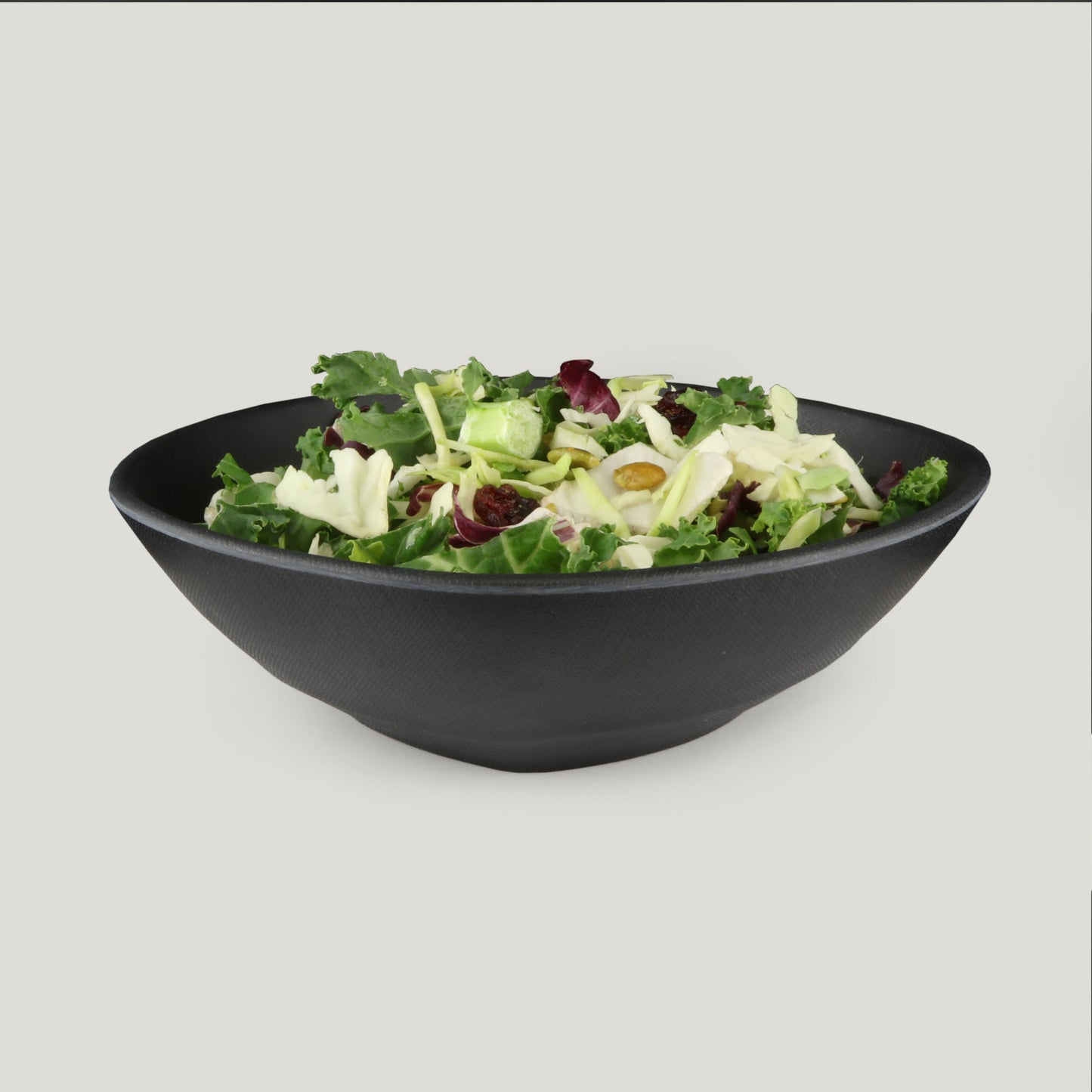 Melamine Irregular Bowl - Black