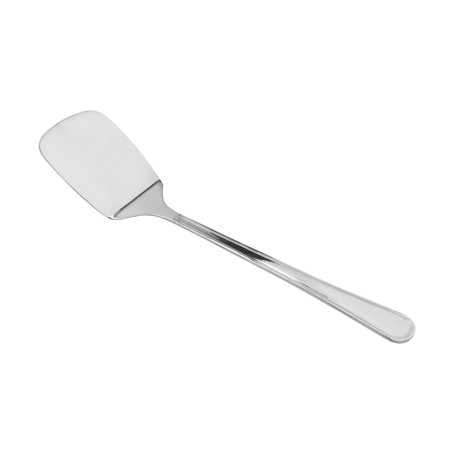 13" Stainless Steel Solid Spatula / Turner w/ Mirror Finish