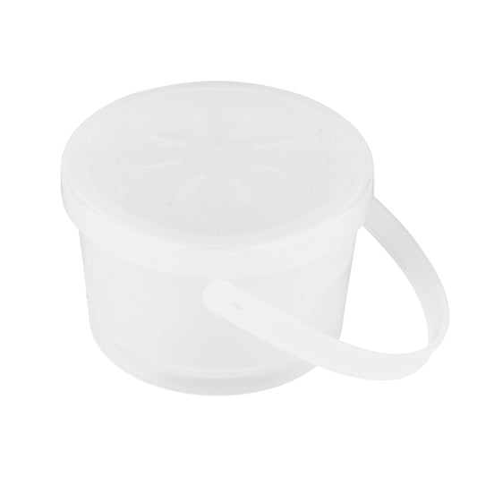 12 oz. Rim-Full, Polypropylene, Clear, Soup Reusable Container with Handle, 4.25" Top Dia., 2.75" Tall, G.E.T. Eco-Takeout's (12 Pack)