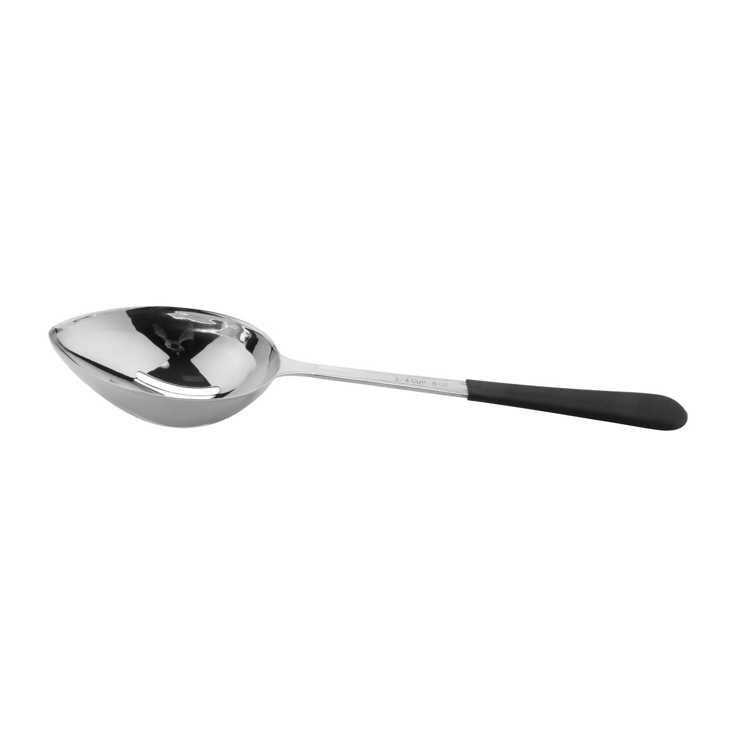 6 oz. Stainless Steel Slotted Spoon with Cool-Grip Handle