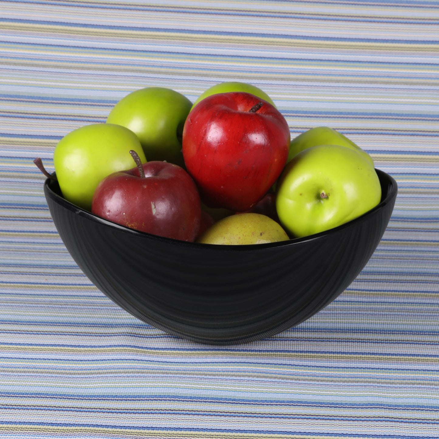 Melamine Almost Oval Bowl - Black