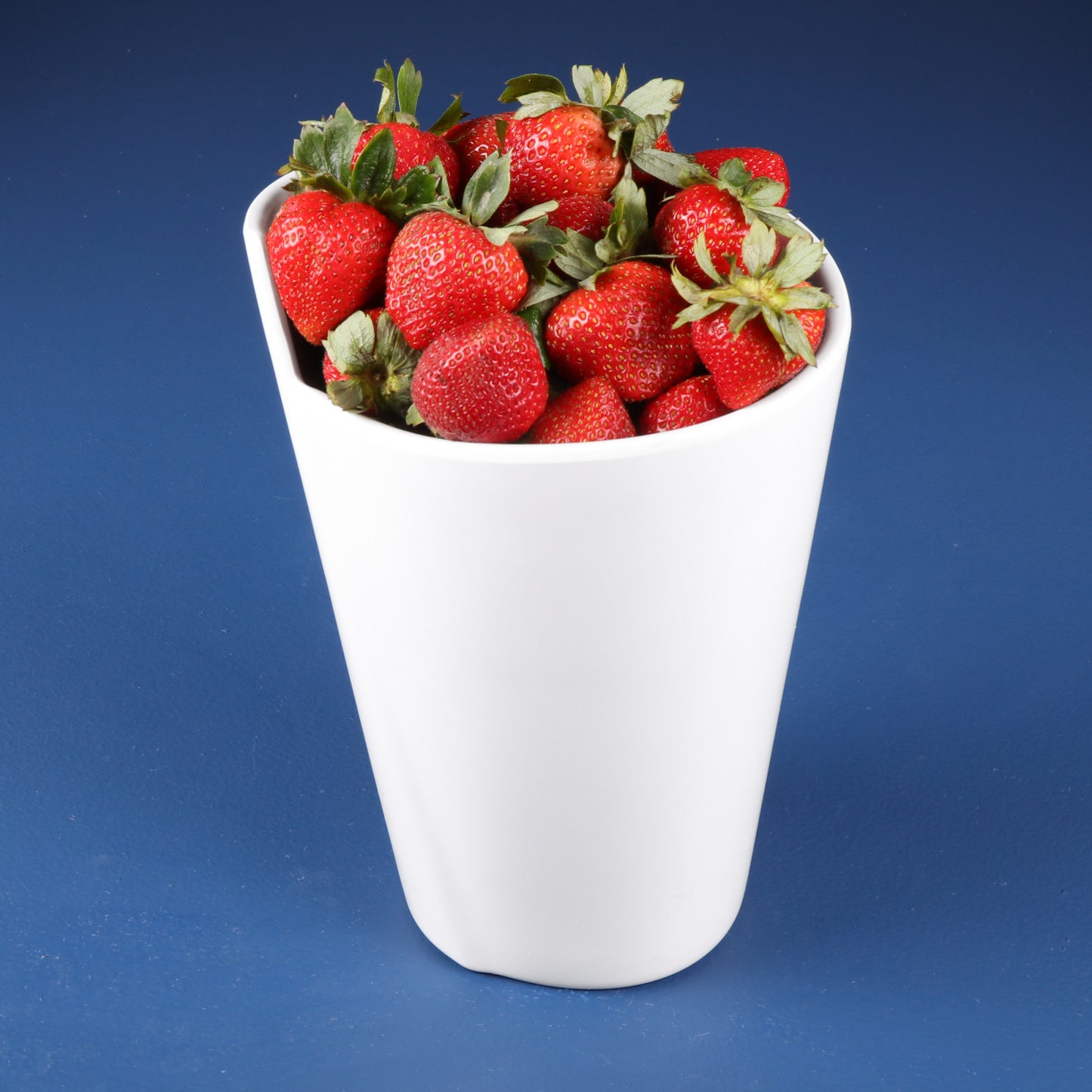 Melamine Large Spiral Crock - White