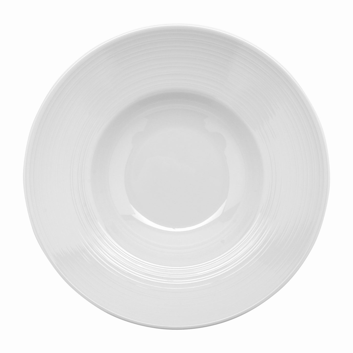 16 oz. (53.80 oz. rim-full), 10" Textured Rim Bowl, 2.5" deep (12 Pack)