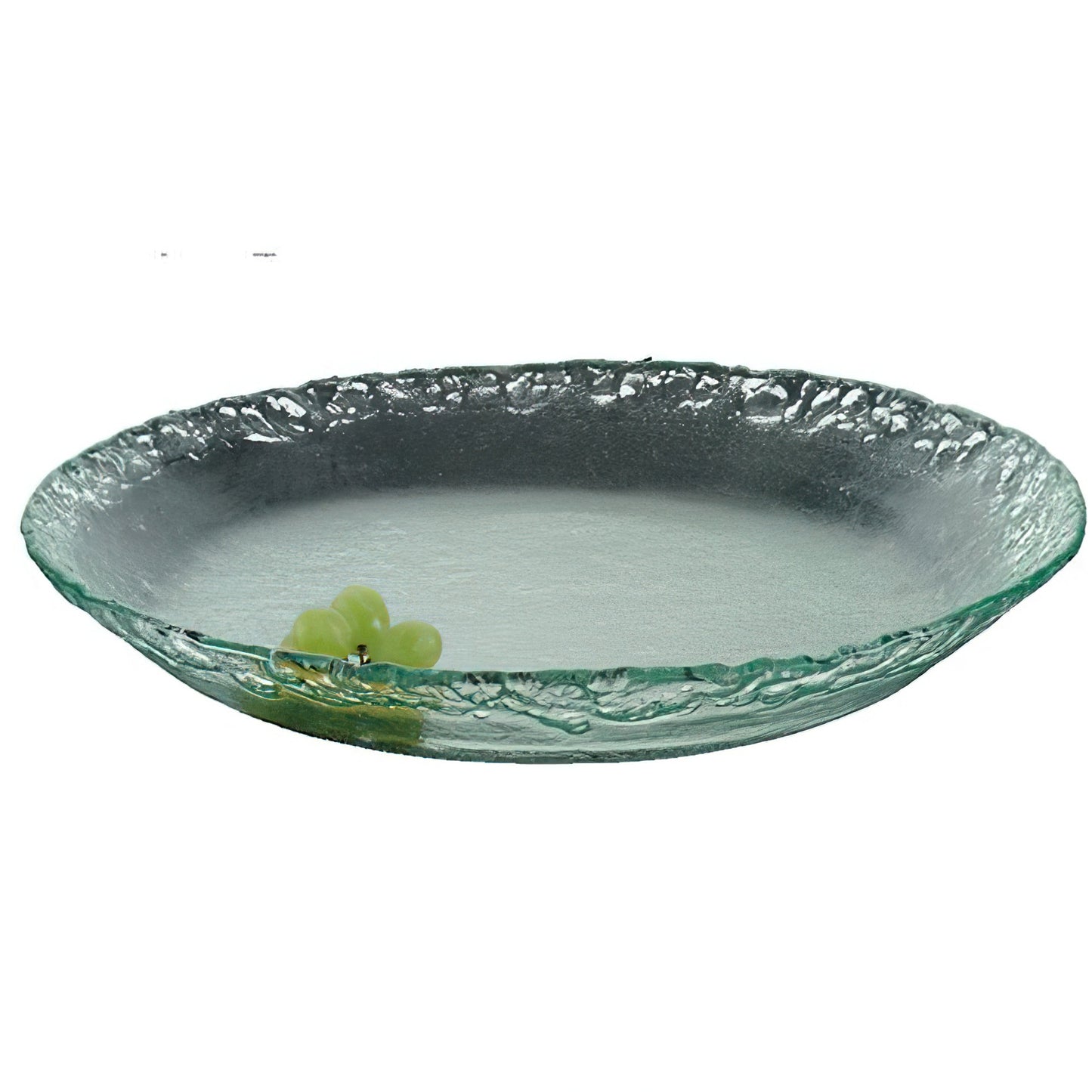3.5 qt. (3.75 qt. Rim-Full), 15" Textured Glass Bowl, 2" de
