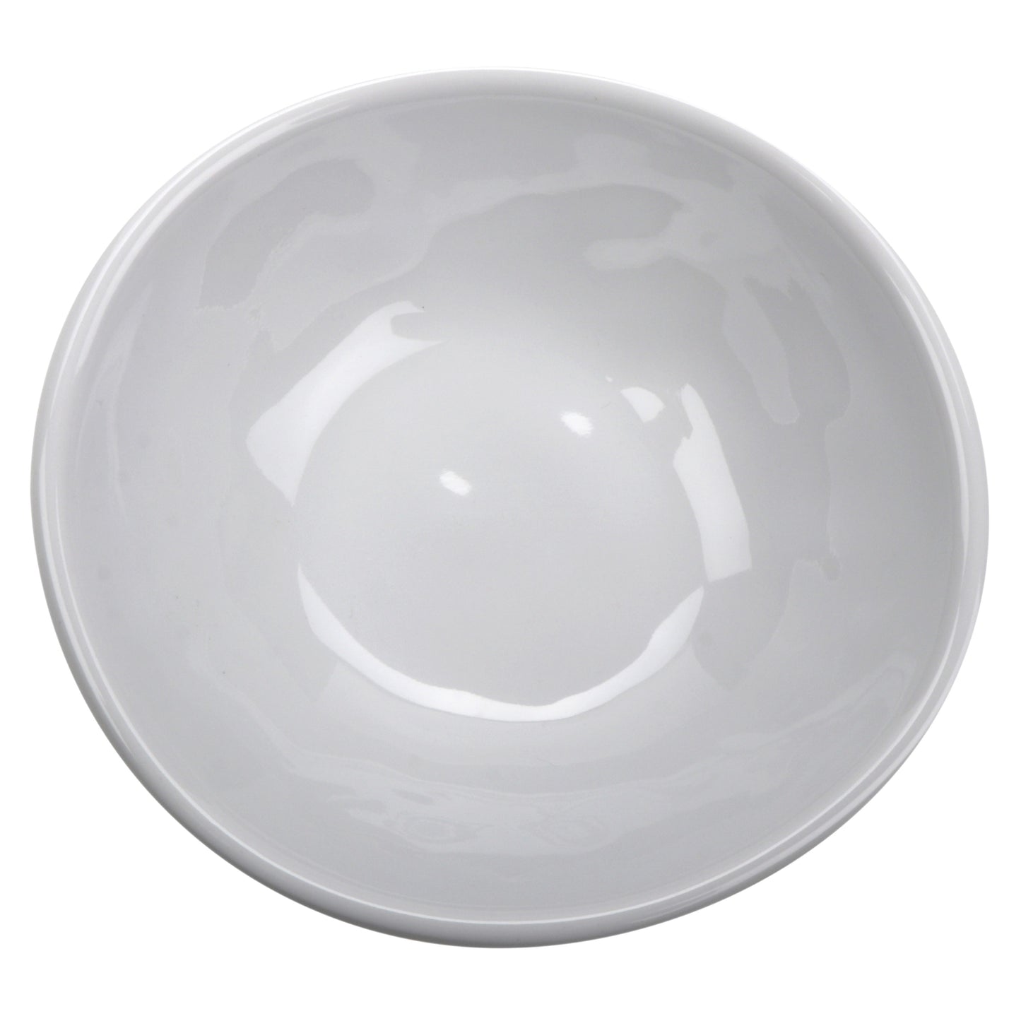 5 oz. Melamine, Monkey Dish/Sauce Cup, (5.5 oz. rim-full), 4.25" Top Dia., 1.5" Tall, G.E.T. Arctic Mill (12 Pack)