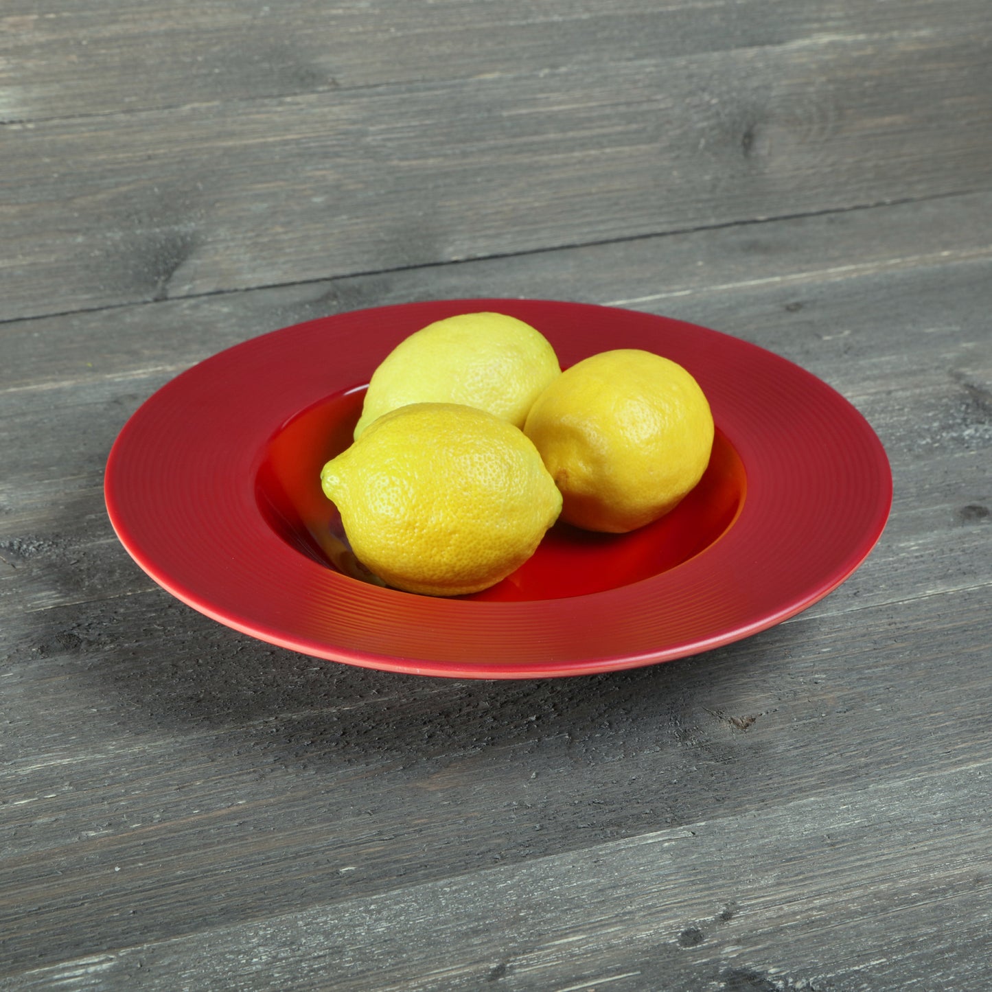 Melamine Round Past/Soup Bowl - Red Glaze