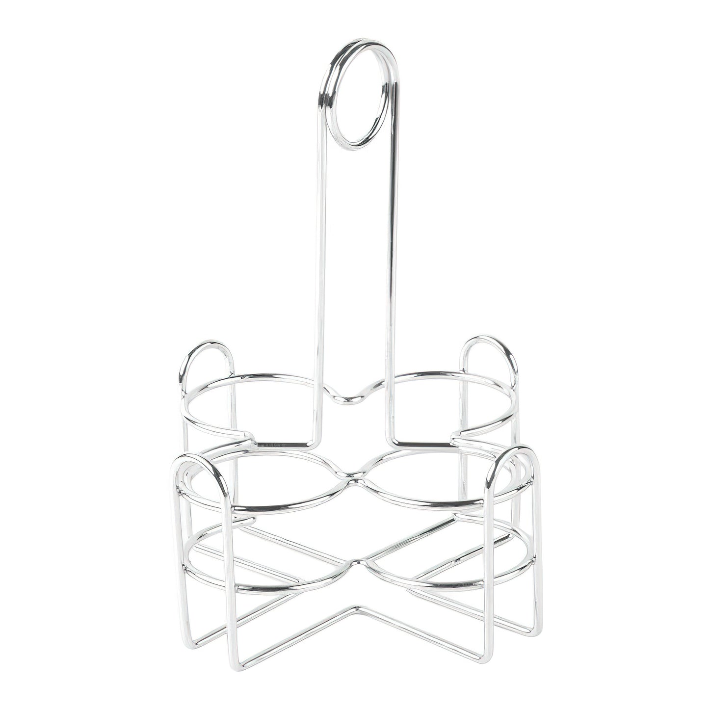 Metal Four Compartment Condiment Caddy