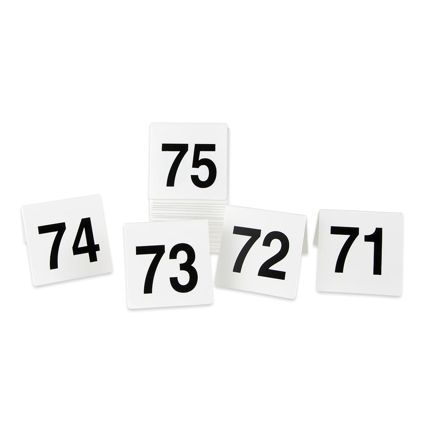 Table Tent No. 51-75