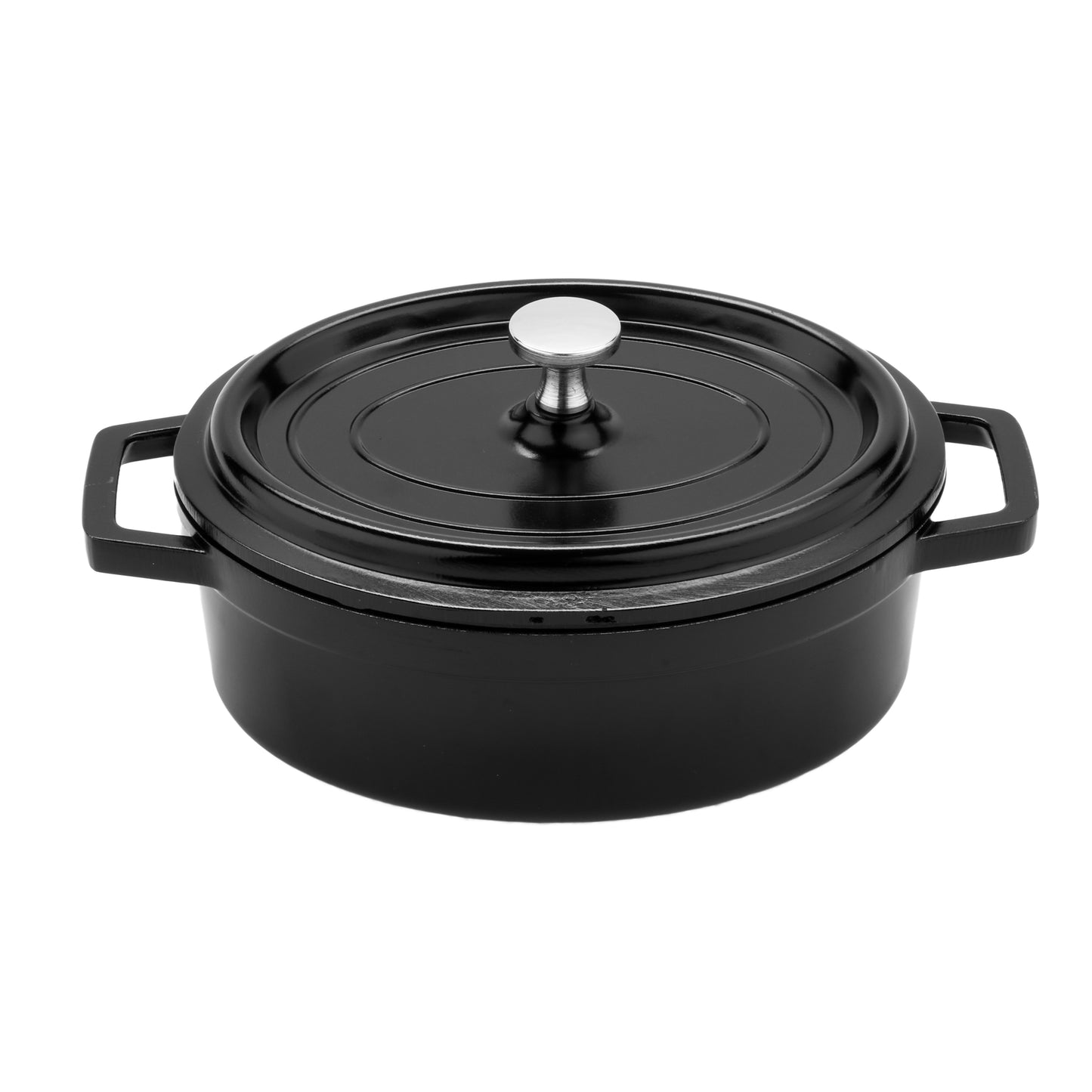 12 oz. Mini Oval Pot w/ Lid