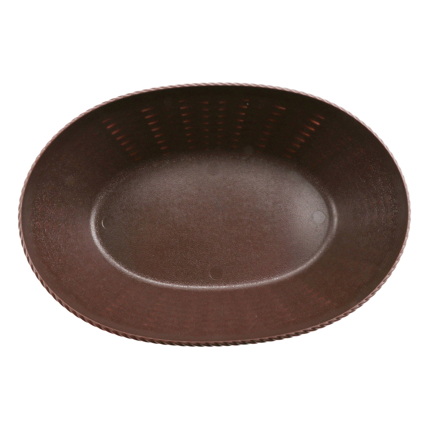 11.75"L x 7.75"W x 3.13"H Oval Basket, GET, Multi-Tasking Baskets (12 Pack)