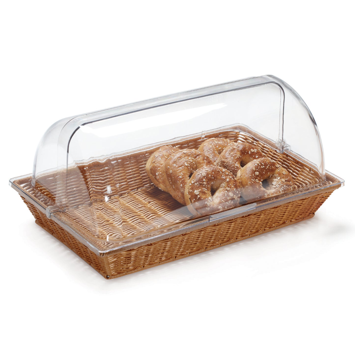 Rectangular Plastic Cover for Polypropylene Basket