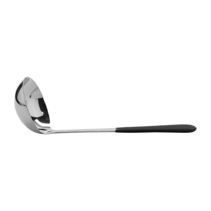 4 oz., 9.5" Stainless Steel Ladle w/ Mirror Finish and Cool-Grip Handle