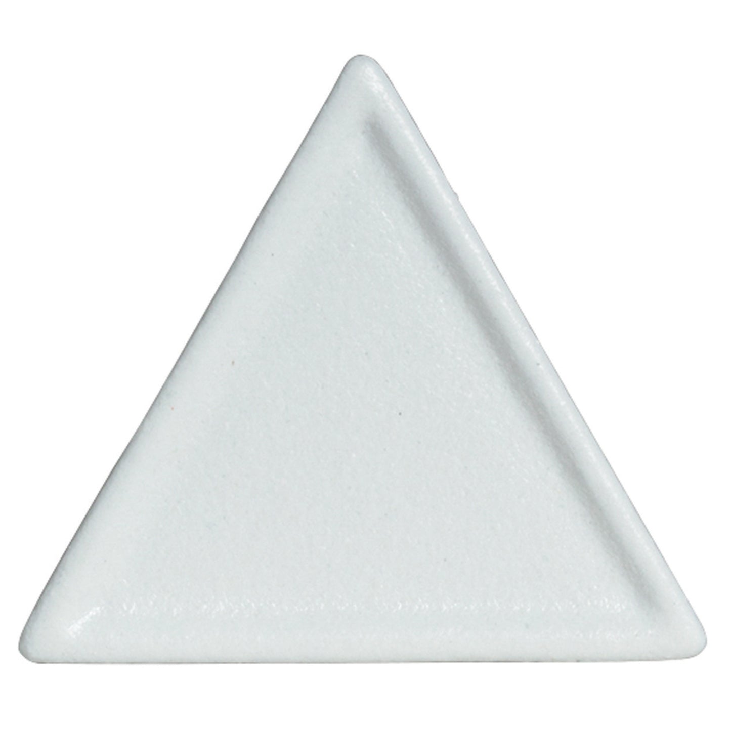 6"x6" Triangle Buffet Platter, 1/2" Deep