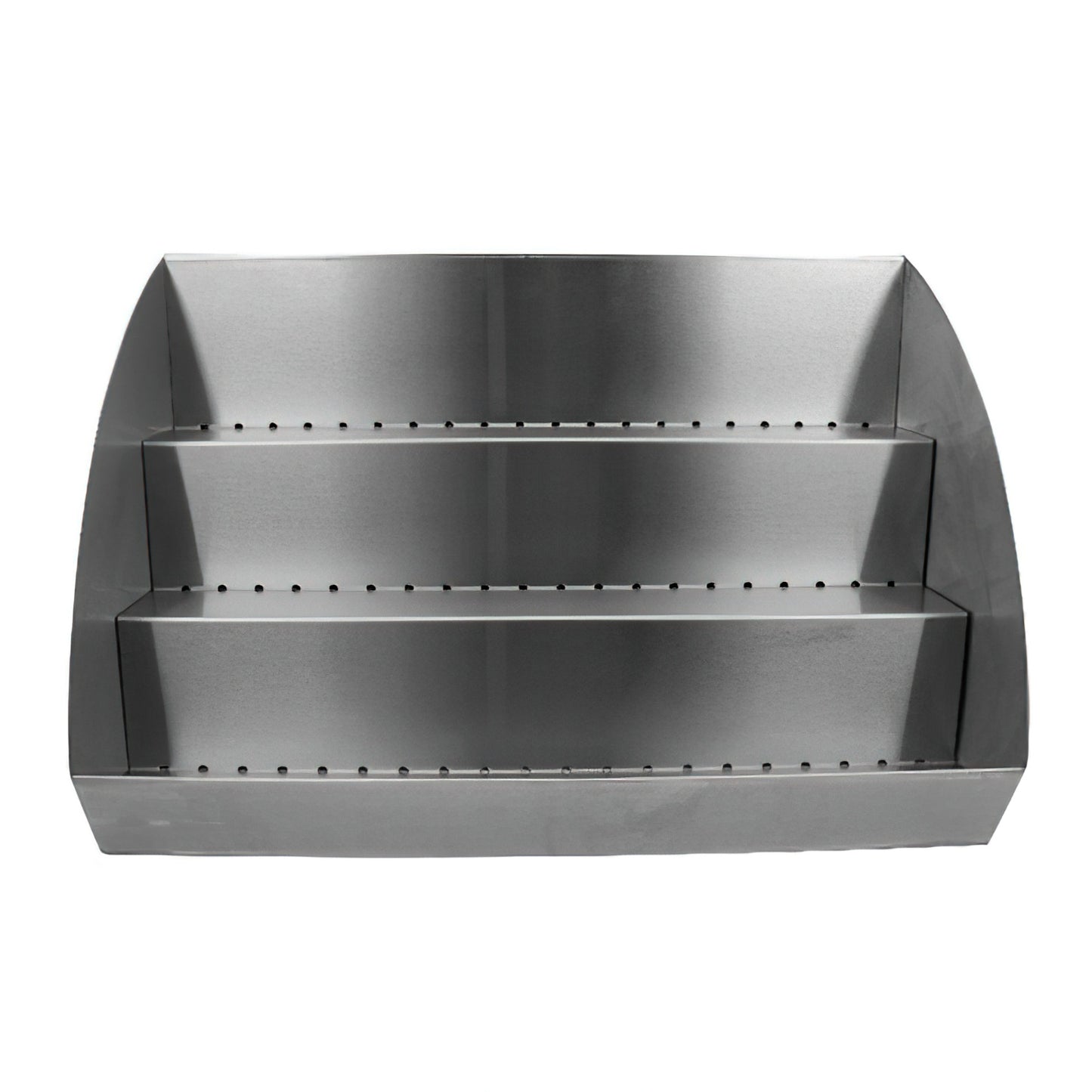 Strata Beverage Station Kit, includes: (1) 21-1/4" x 13" x 9-1/2" Stainless Steel Beverage Station Top, (1) 24-1/2" x 16-1/2" x 5-1/4" 18 gauge powder coated galvanized steel deck unit with protective case ST11602112, fits a standard hotel full size food