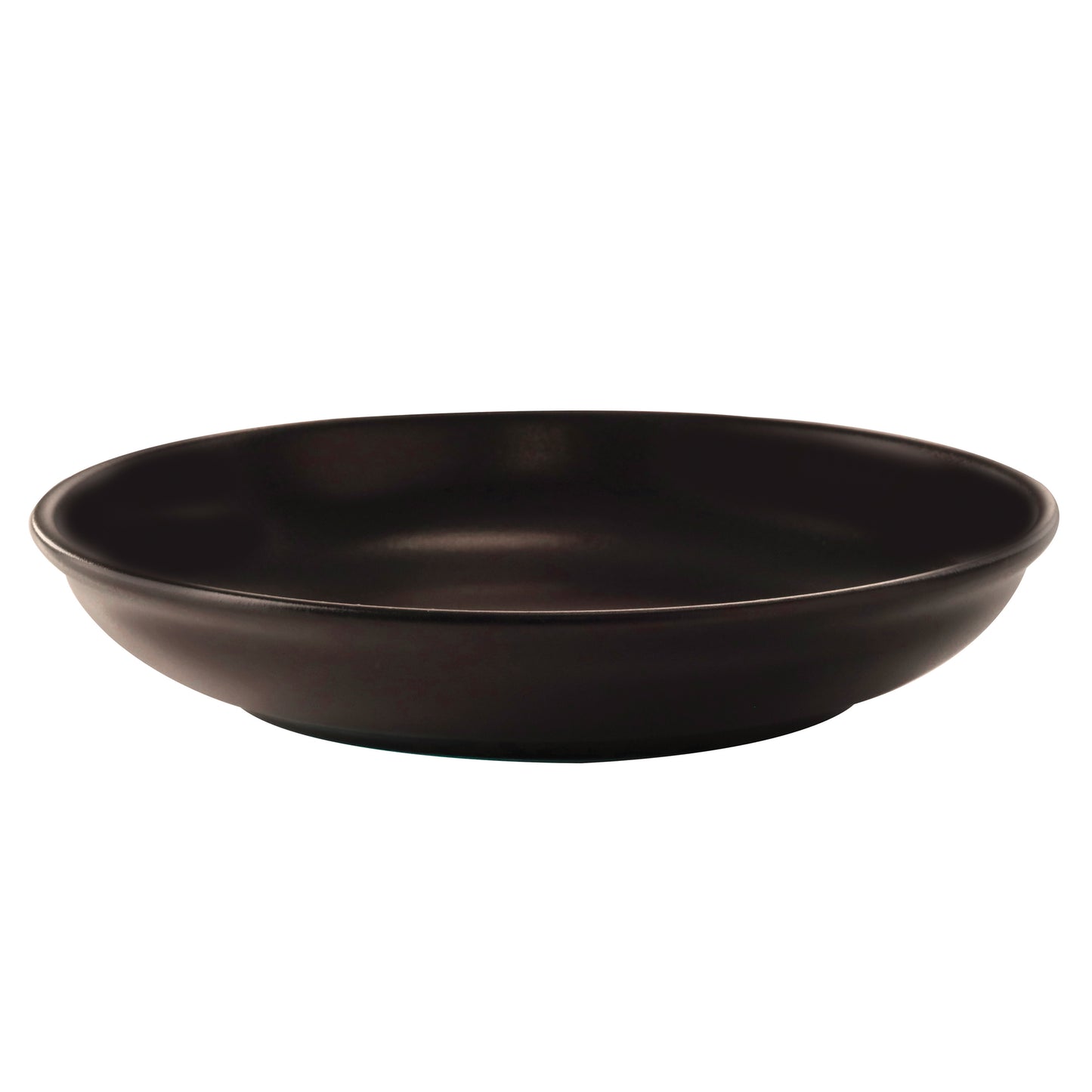 52.4 oz. Brown Reactive Glaze Porcelain Coupe Bowl, 10"Dia., Corona Cosmos Mercury (12 Pack)