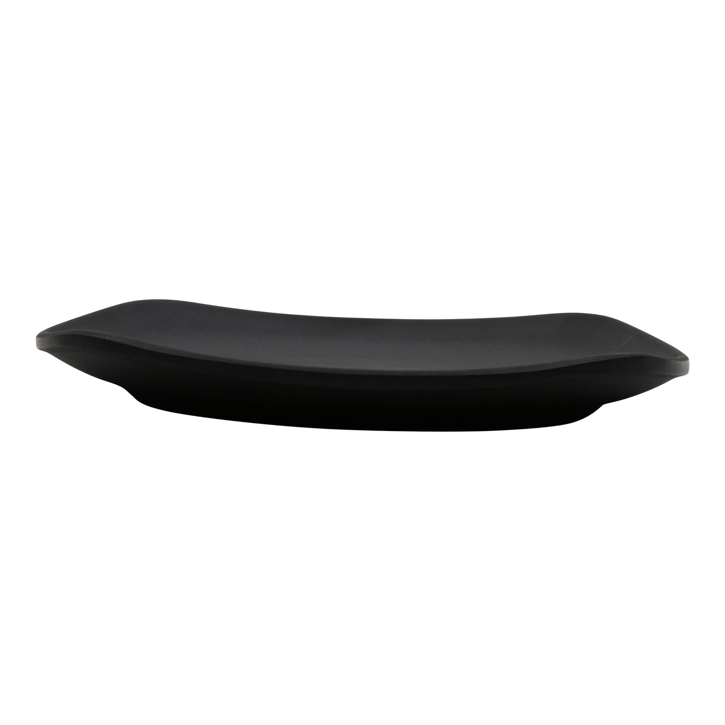 6" Melamine, Black, Square Side/Bread Plate, G.E.T. Nara (12 Pack)