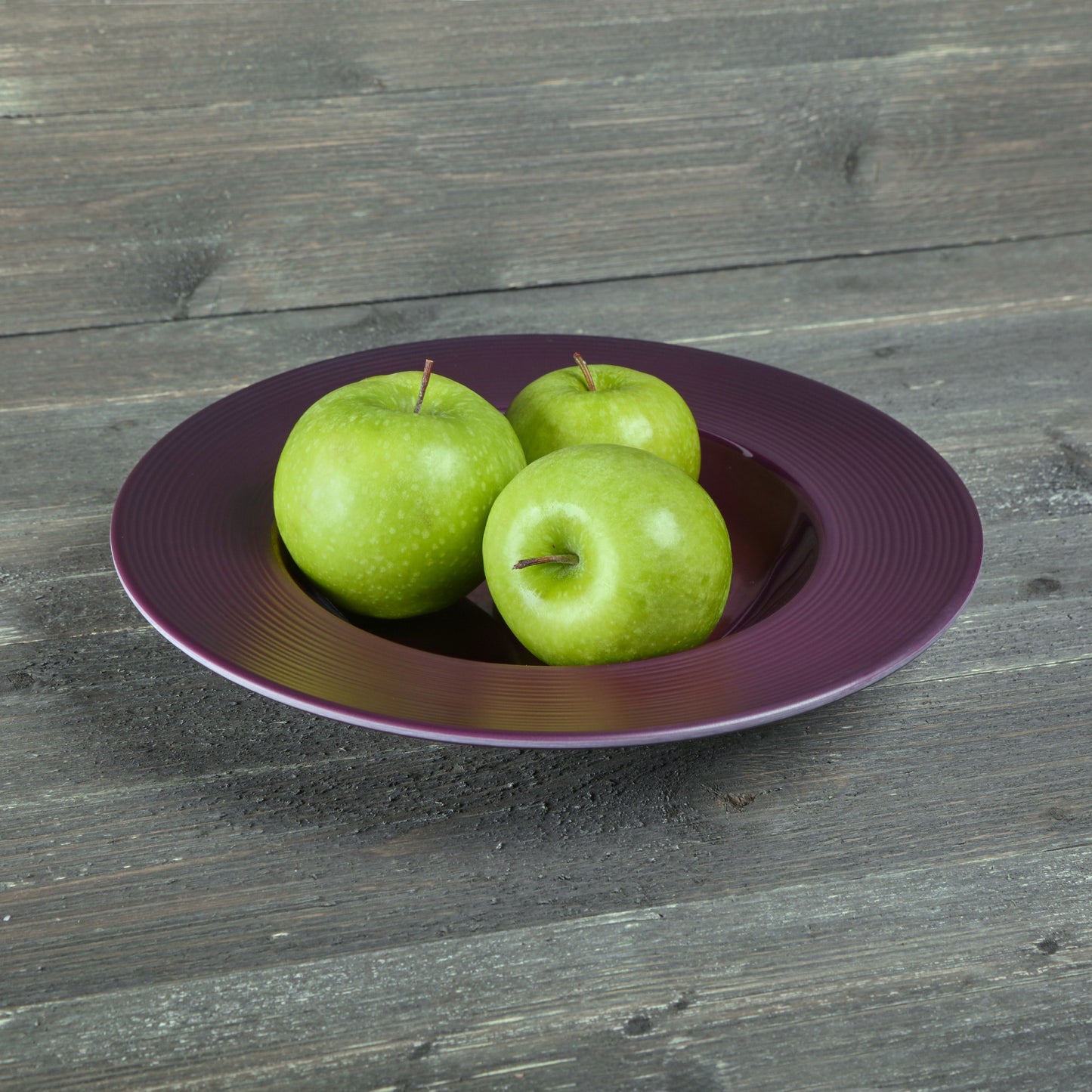 Melamine Round Past/Soup Bowl - Purple Glaze