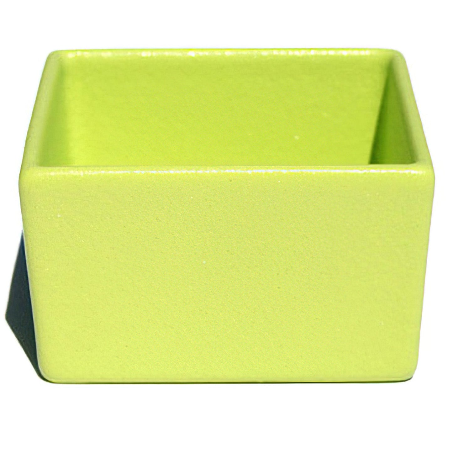 25.4 oz., 5" Square Straight Sided Salad Bowl, 3" Deep in Classic Finish