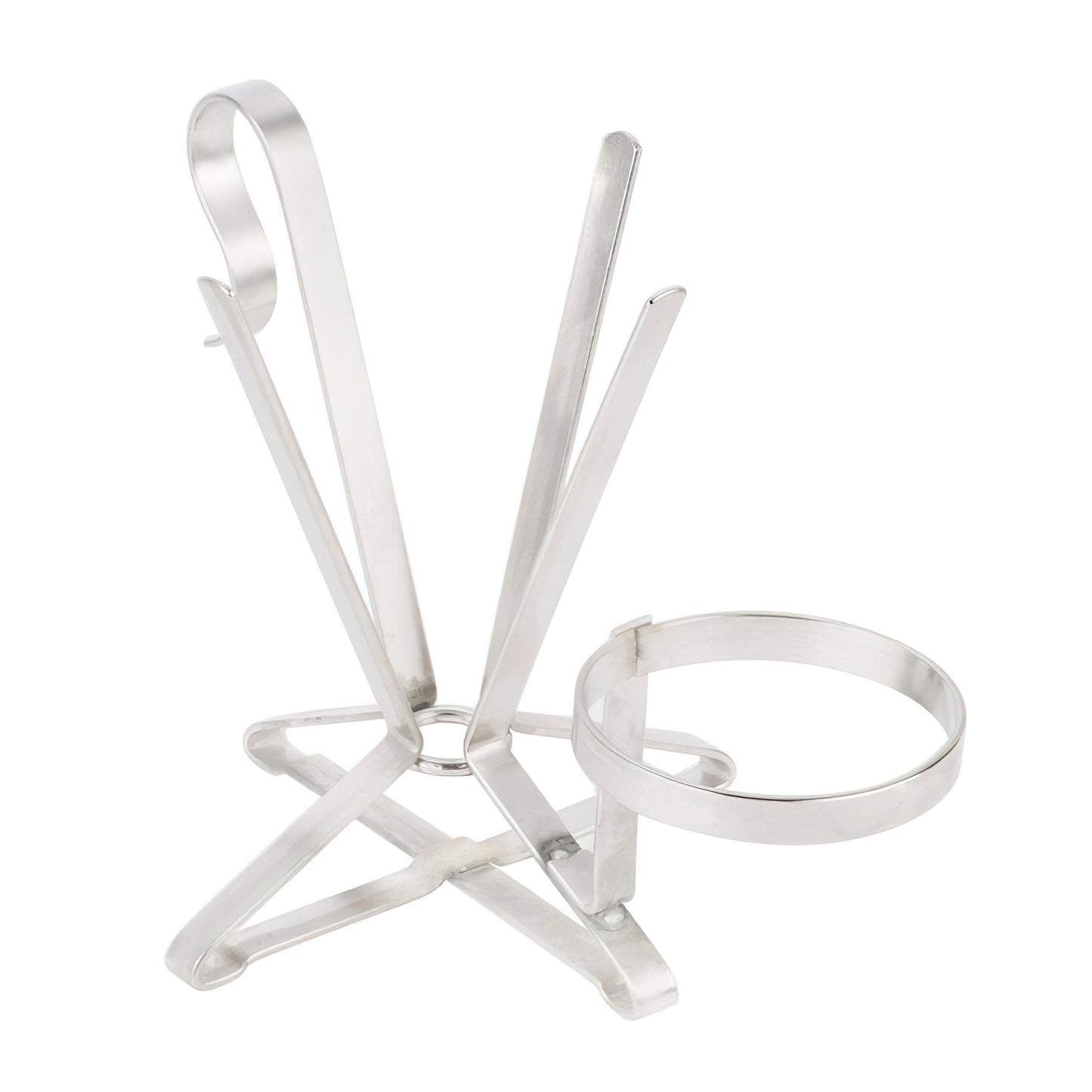 Stainless Steel Bistro Fry Cone with One Holder