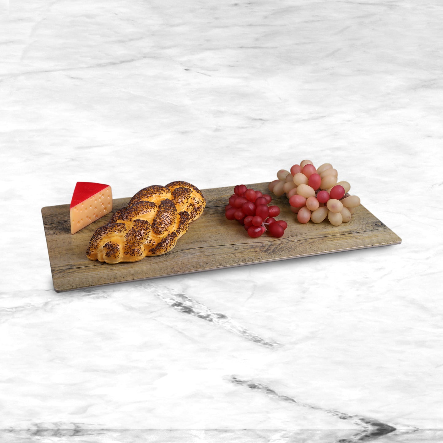 Melamine Rectangular Faux Wood - Driftwood