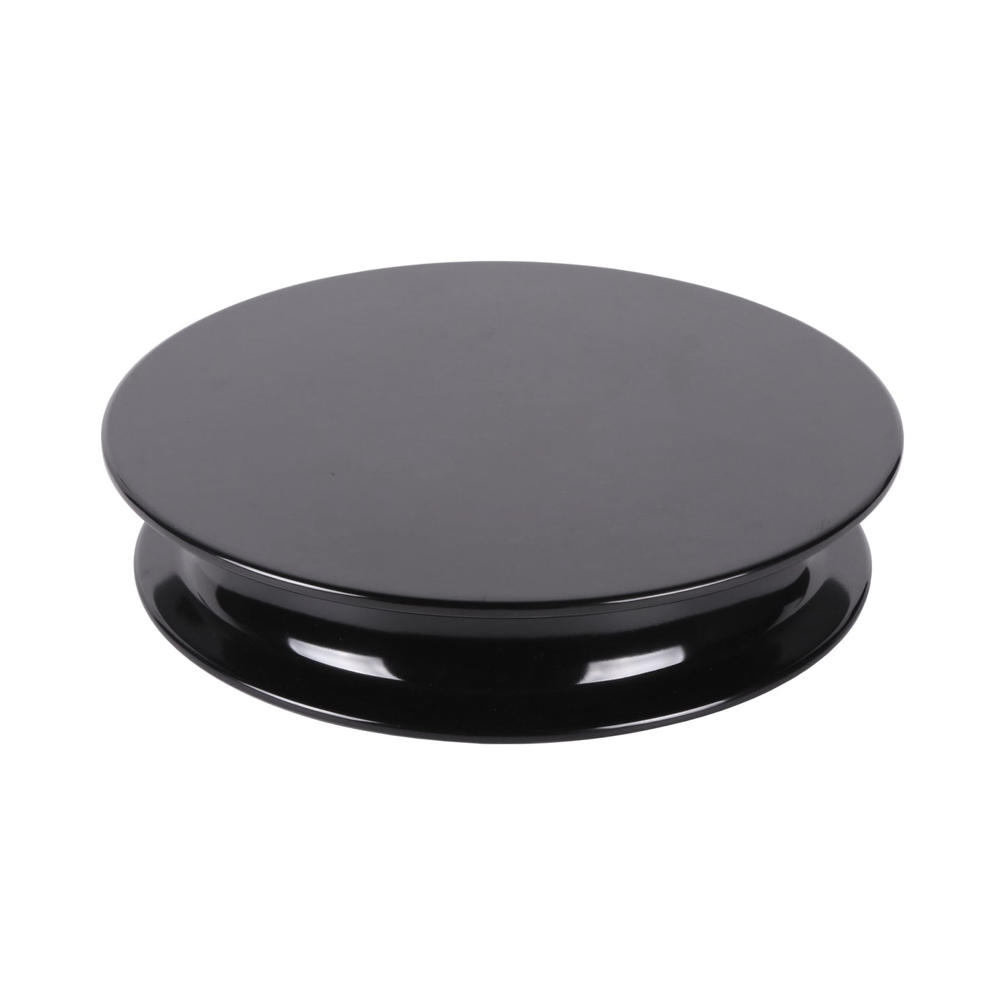 Melamine Round Pedestal - Black