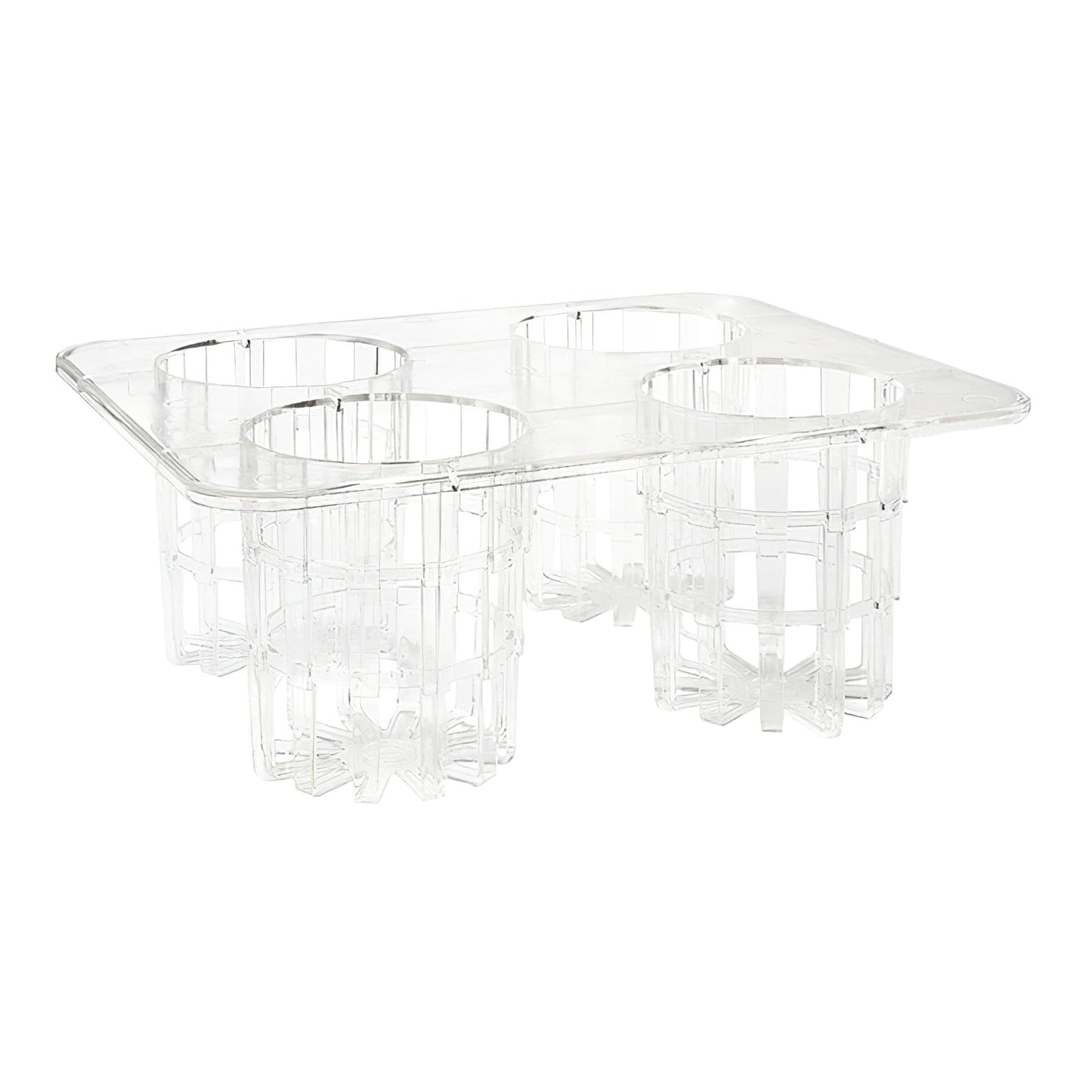 Rack w/4 Slots for Salad Dressing Bottles