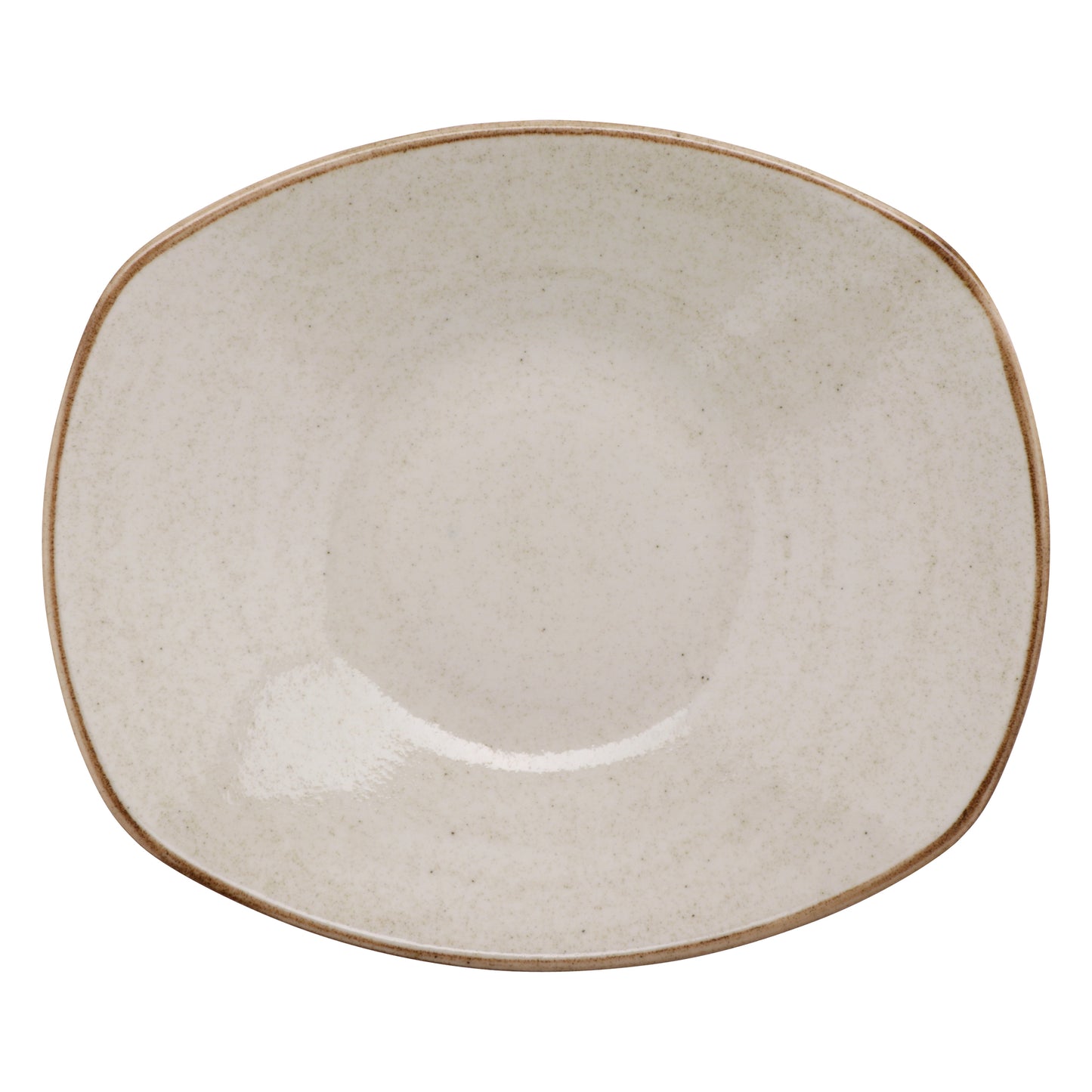 34.3 oz. Beige Porcelain Pasta Bowl, 10 5/8" x 9 3/4", Corona Artisan Beige (12 Pack)