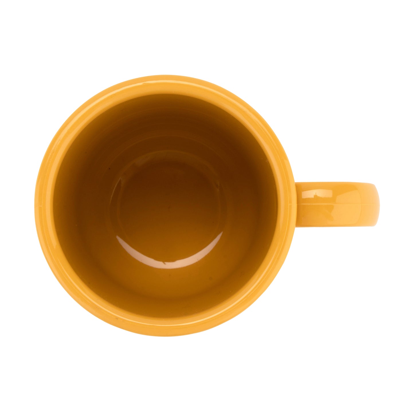 8 oz. (10 oz. Rim-Full), 3.25" Single Handle Mug, 3.75" Deep (12 Pack)