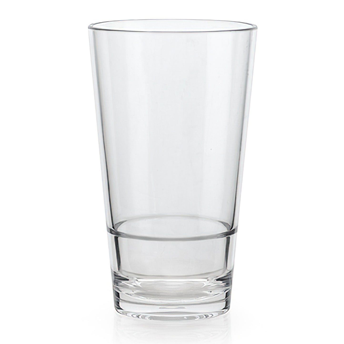 20 oz. (21 oz. Rim-Full), 3.4" Stackable Glass, 6.6" Tall (Set of 4 ea.)