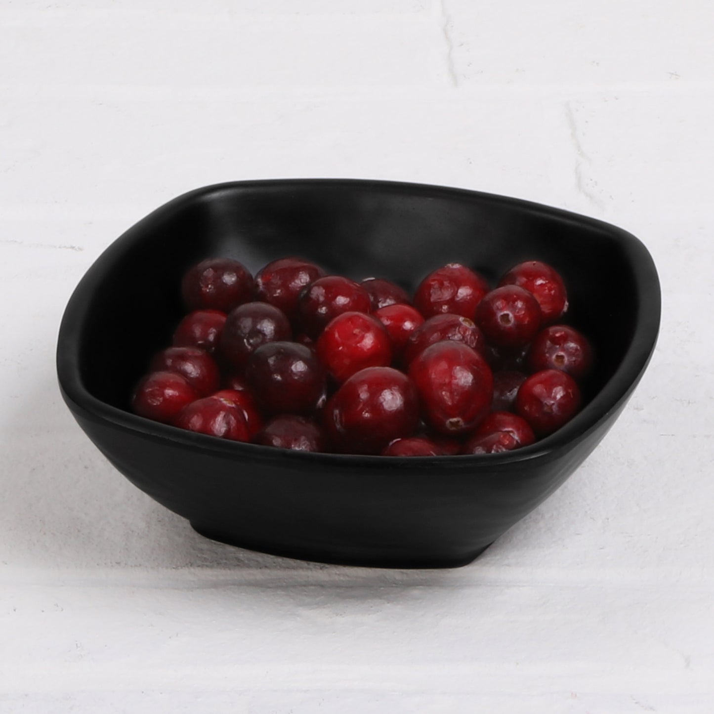 Melamine Square Bowl - Black