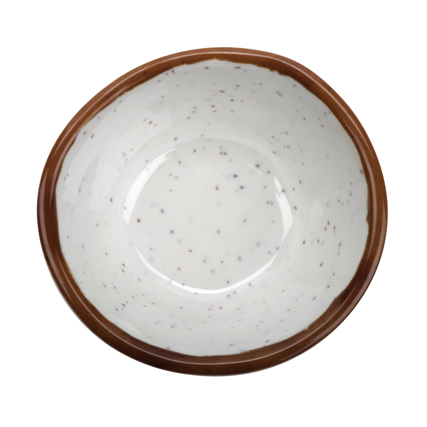 3 oz. Melamine, Irregular Ramekin, Small Round Side Dish Bowl, Sauce Cup, (3.5 oz. rim-full), 3.25" Top Dia., 1.25" Deep, G.E.T. Rustic Mill (12 Pack)