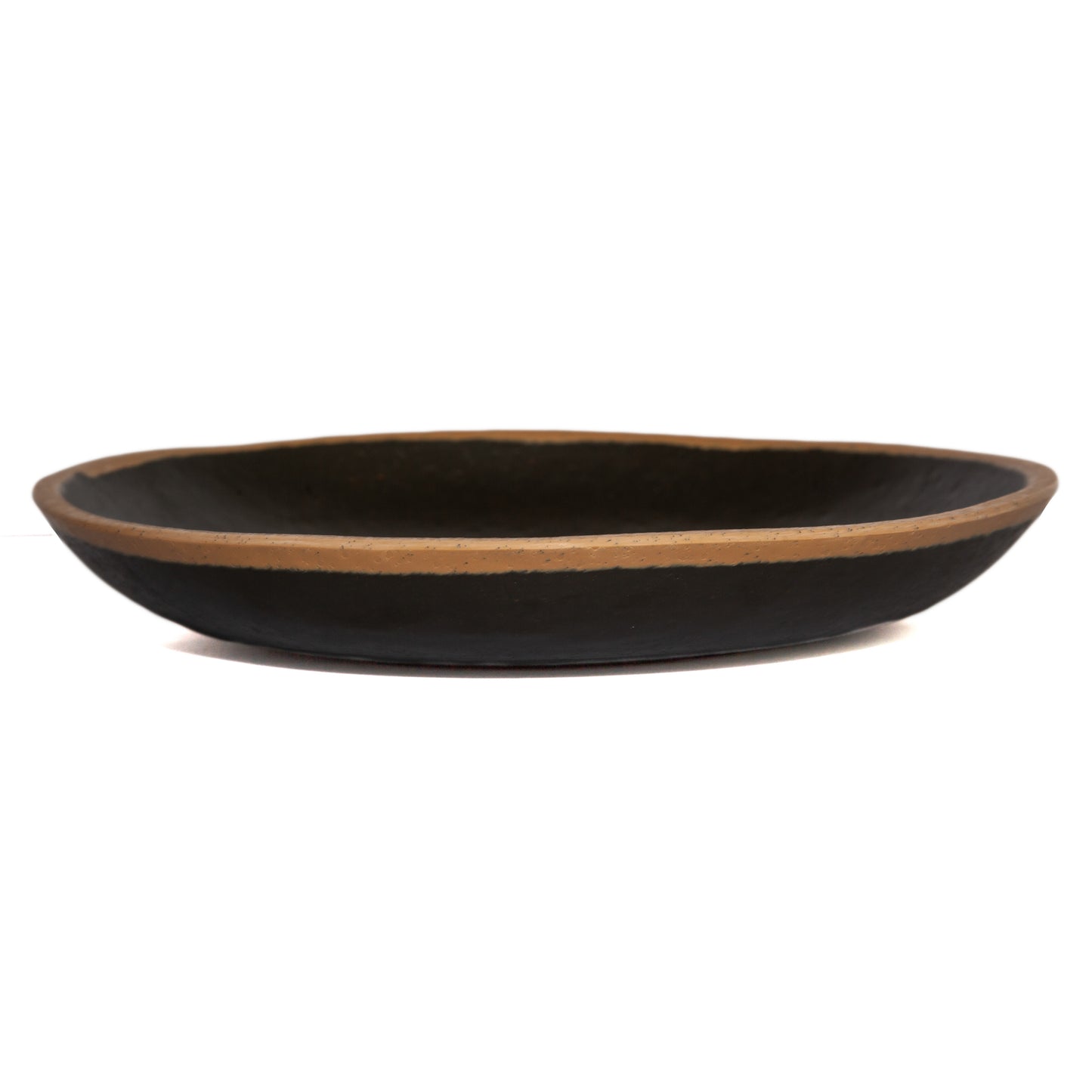 8.3" Brown, Melamine, Small Round Coupe Salad Plate, G.E.T. Pottery Market Glazed (12 Pack)