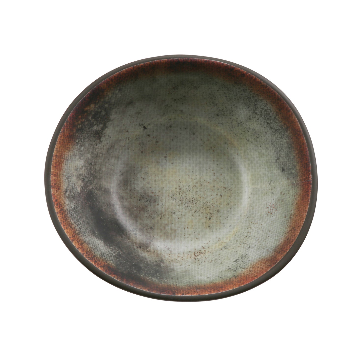 20 oz savor woven melamine bowl (26oz rim-full), 6.13"L x 5.5"W x 2.75"H, GET, cheforward