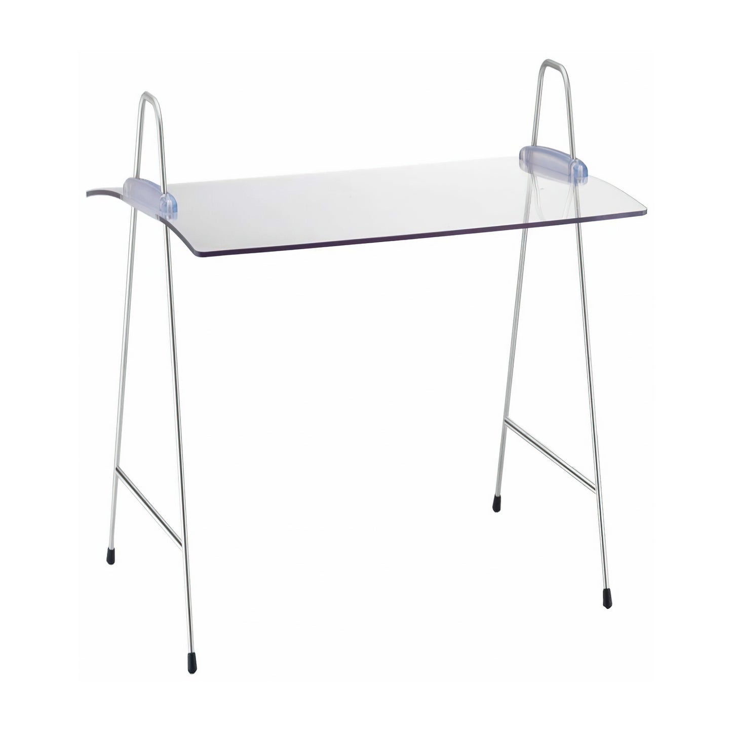 Acrylic Rectangle Sneeze Guard, Portable and Adjustable In